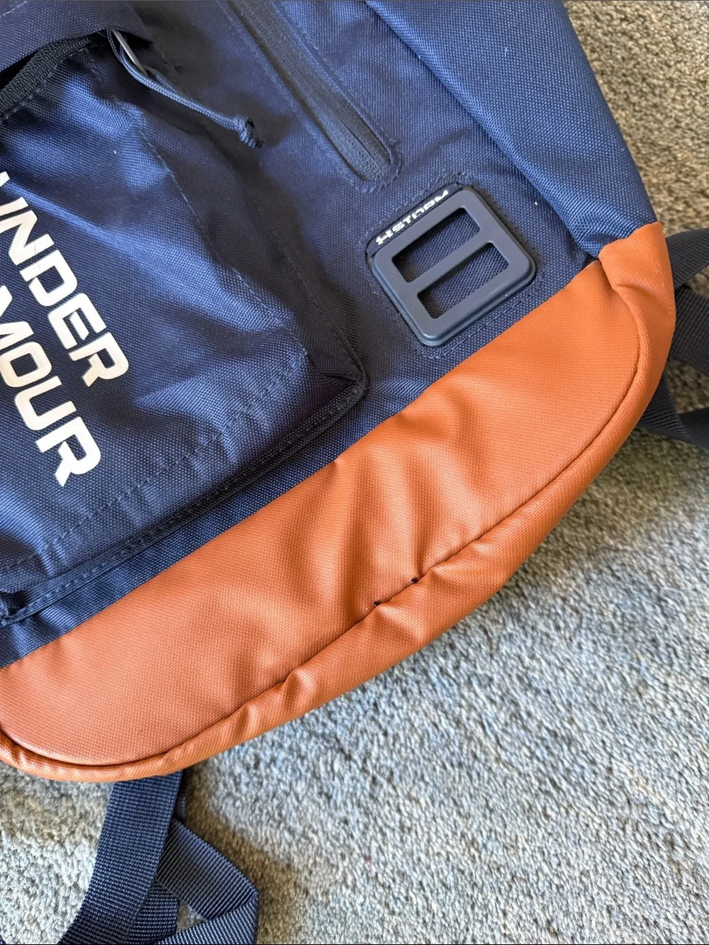 Under Armour Navy and Brown Two-Tone Men's Backpack